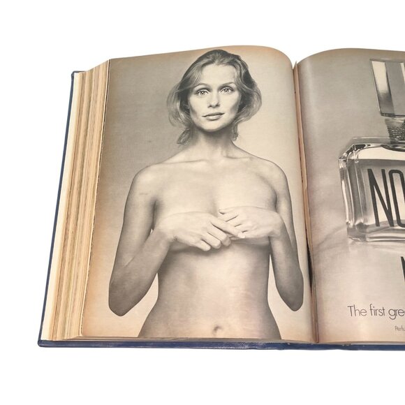 Vogue Magazine Bound Vol July-Dec 1974 Lauren Hutton Rene Russo Cristina Ferrare - Picture 8 of 10